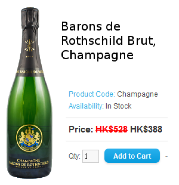 Barons de Rothschild Brut, Champagne